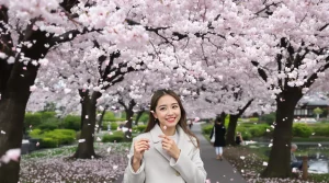 En images : le printemps est là, et les cerisiers à fleurs entrent enfin en pleine éclosion